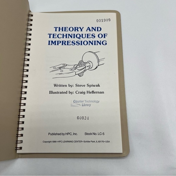 5 Locksmith Education HTC Learning Center Steve Spiwak Books - Picture 7 of 12
